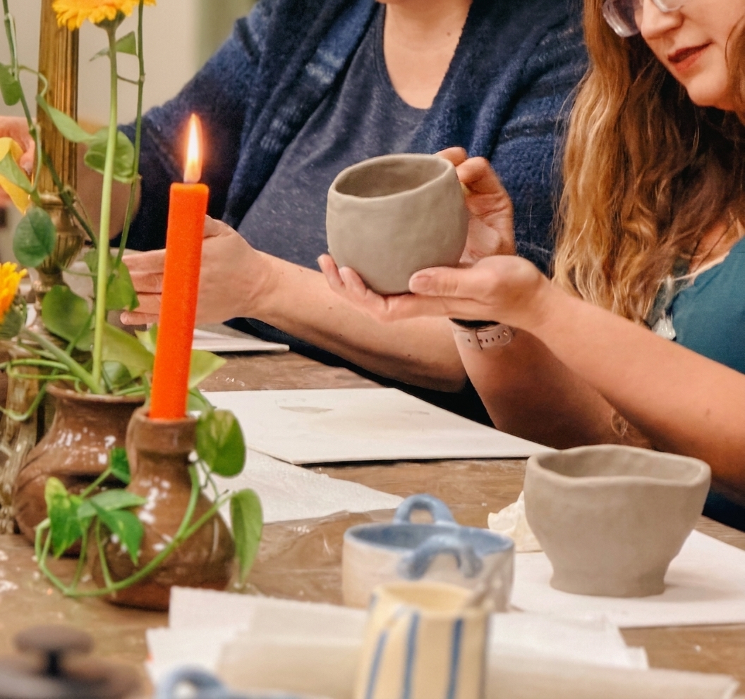 Guided hand building workshop